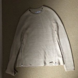 Cream sweater